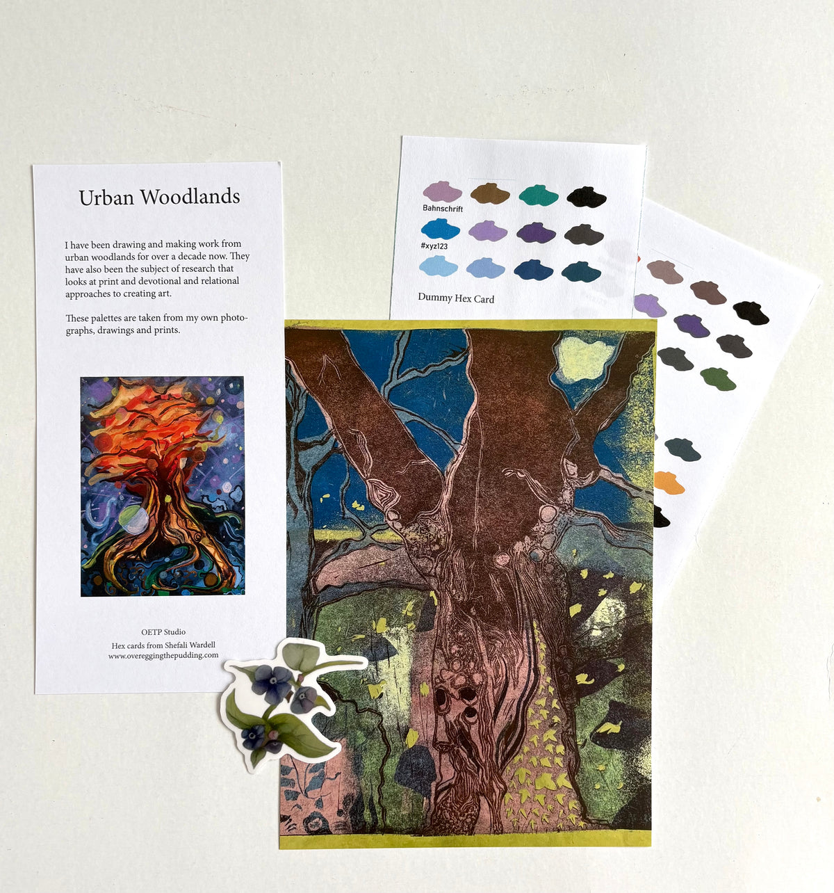Urban Woodlands Hex Code Kit